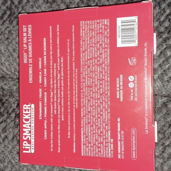 New Lip Smacker Biggy Lip Balm Set - Picture 2 of 2